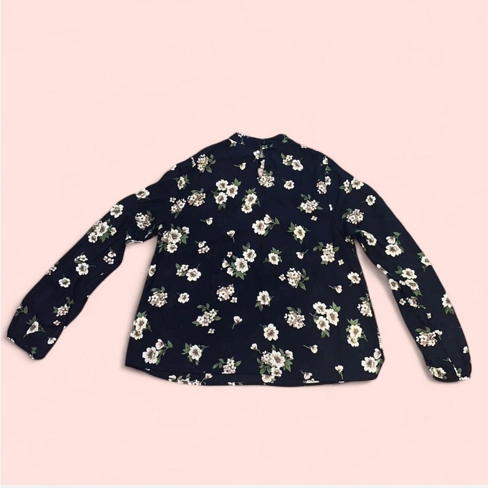 Monteau Black and White Blouse Elegant Top